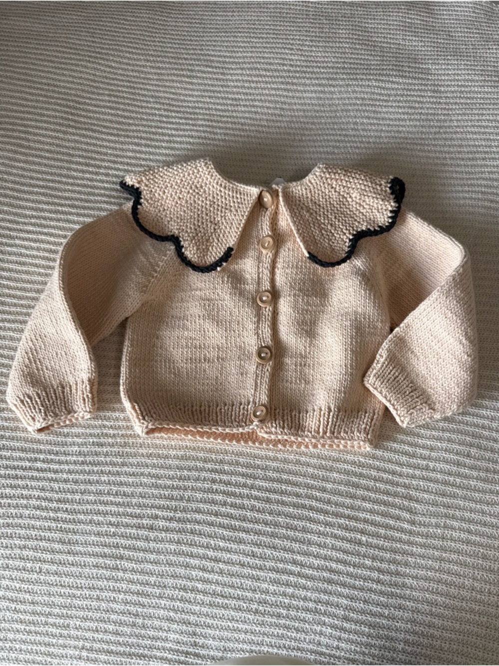 Kalinka handknit baby cardigan 12-18m